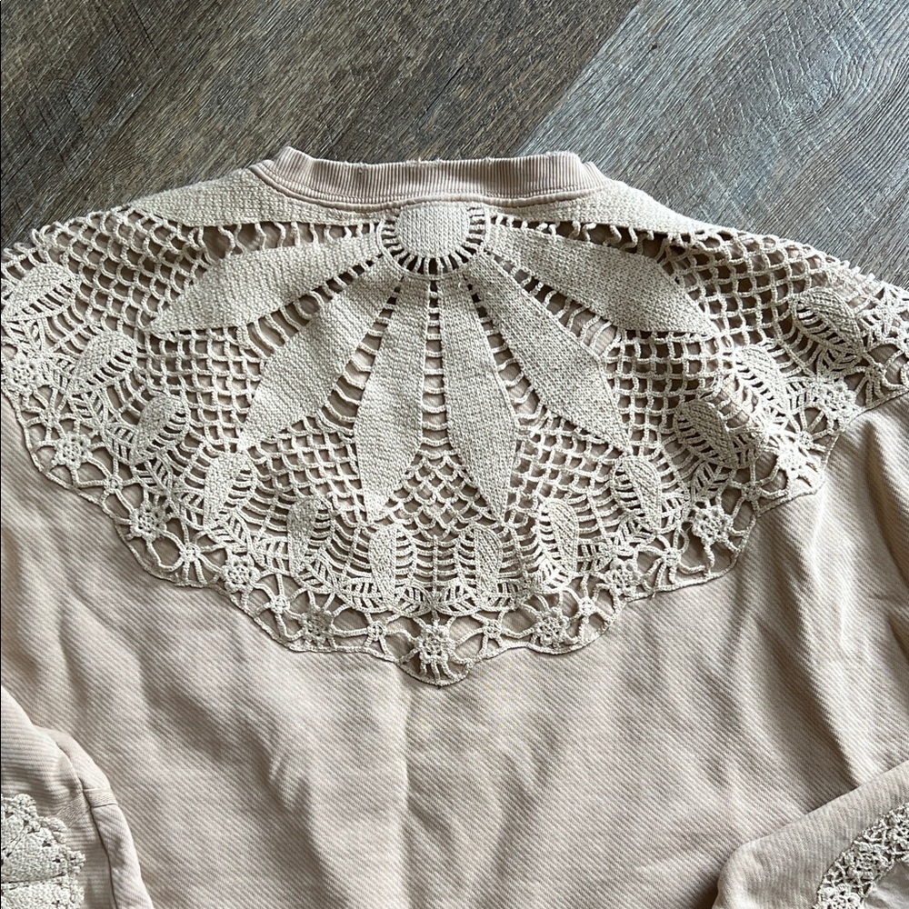 Free People Gram's Attic Oversize Sweatshirt - Picture 12 of 13
